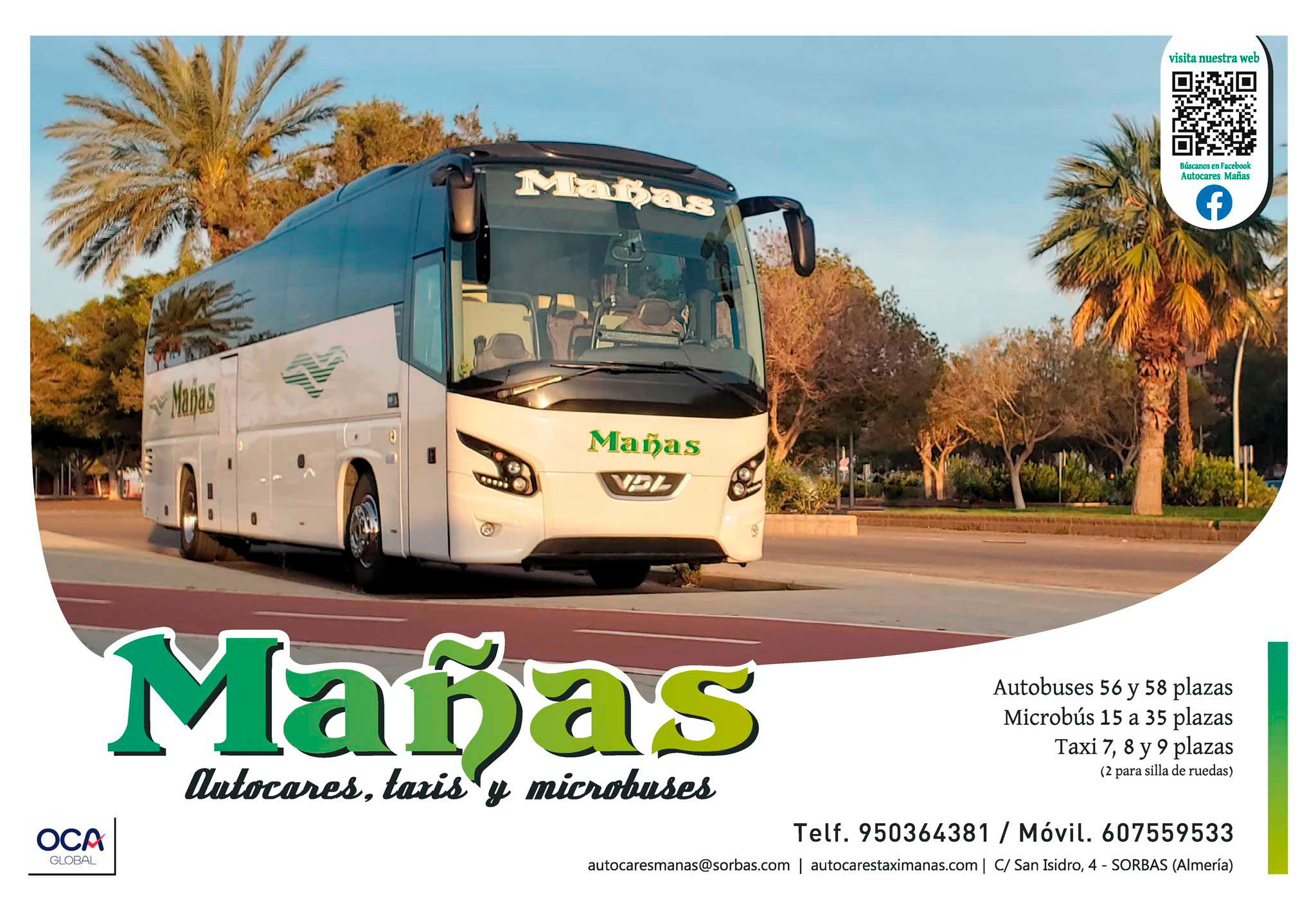 Autocares Mañas 2025